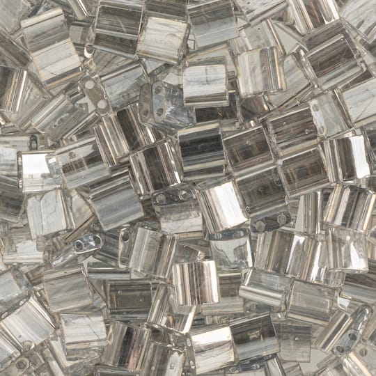 Miyuki® TILA® 5mm Transparent Glass Beads